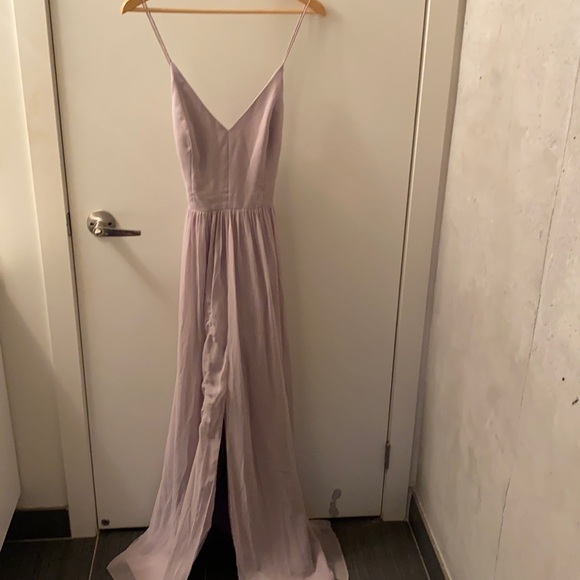 Dressy Criss Cross Strap Backless Maxi Dress - Picture 1 of 12